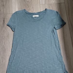 Madewell Slate Blue Short Sleeve Tee